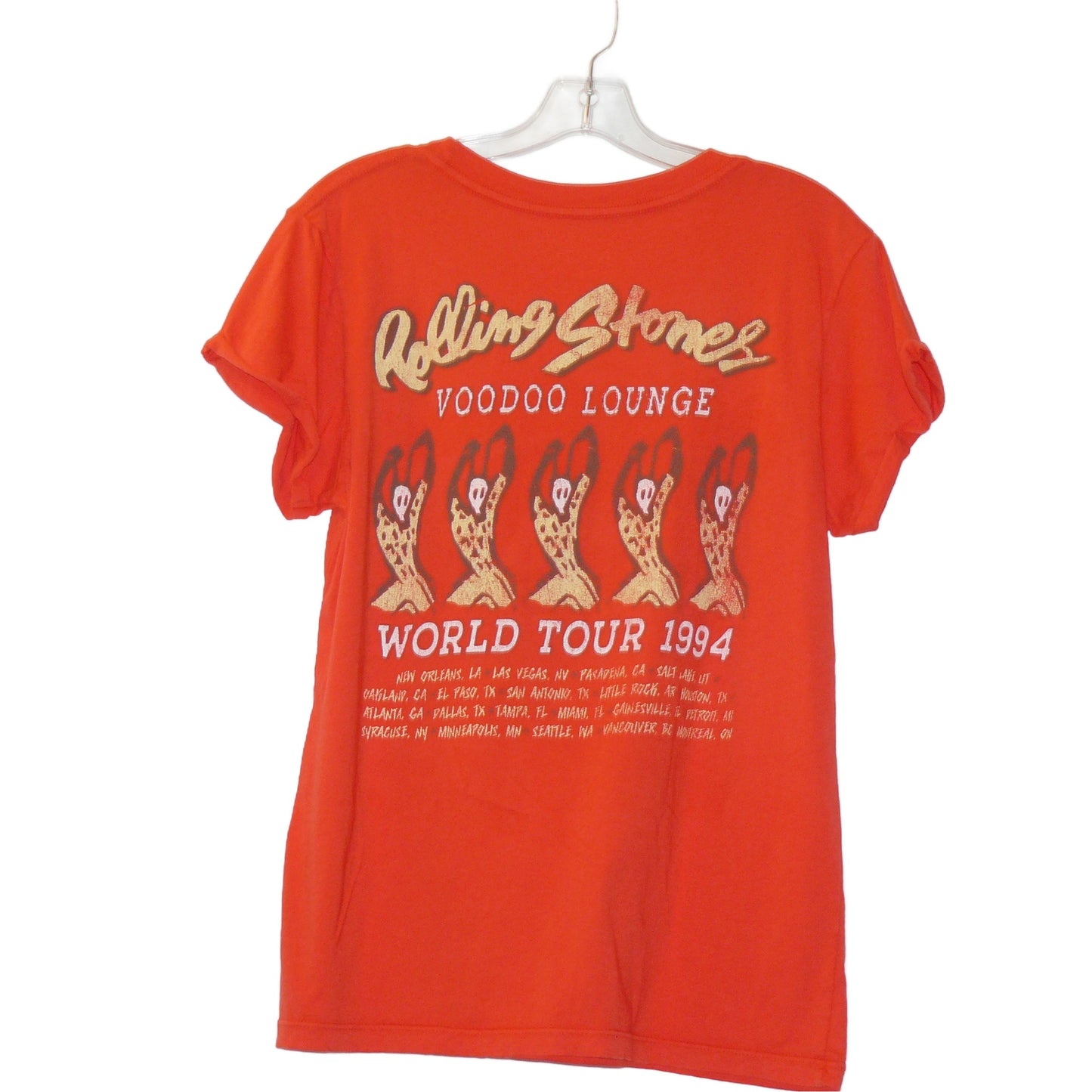 Rolling Stones World Tour T-Shirt SZ. Small by Recycled Karma
