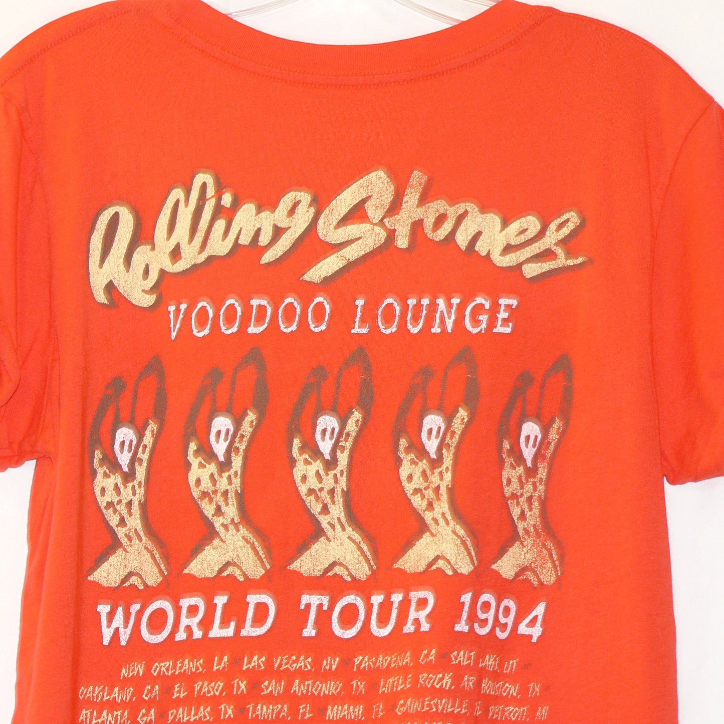 Rolling Stones World Tour T-Shirt SZ. Small by Recycled Karma