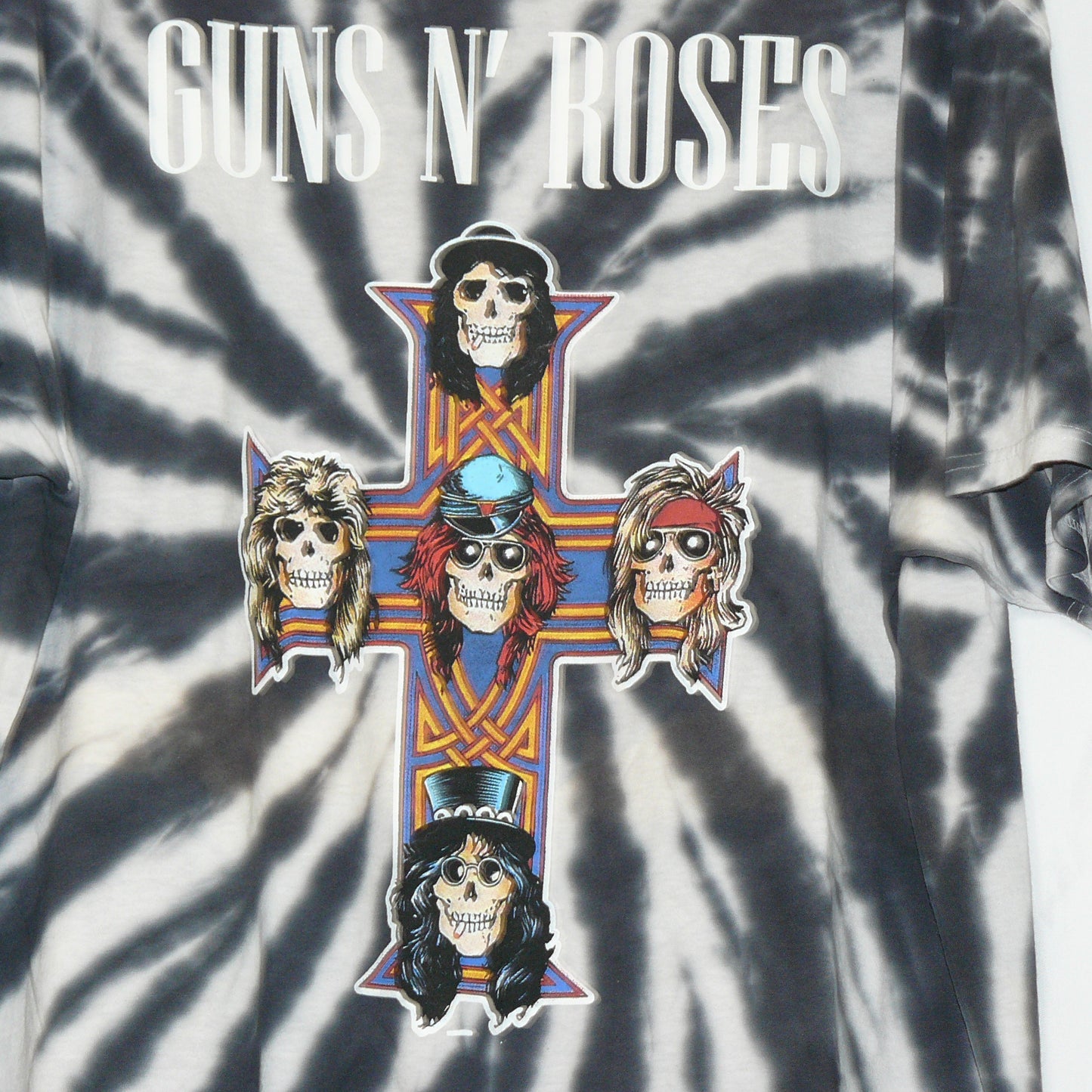Tie-Dye Guns N Roses T-Shirt, Size 2XL