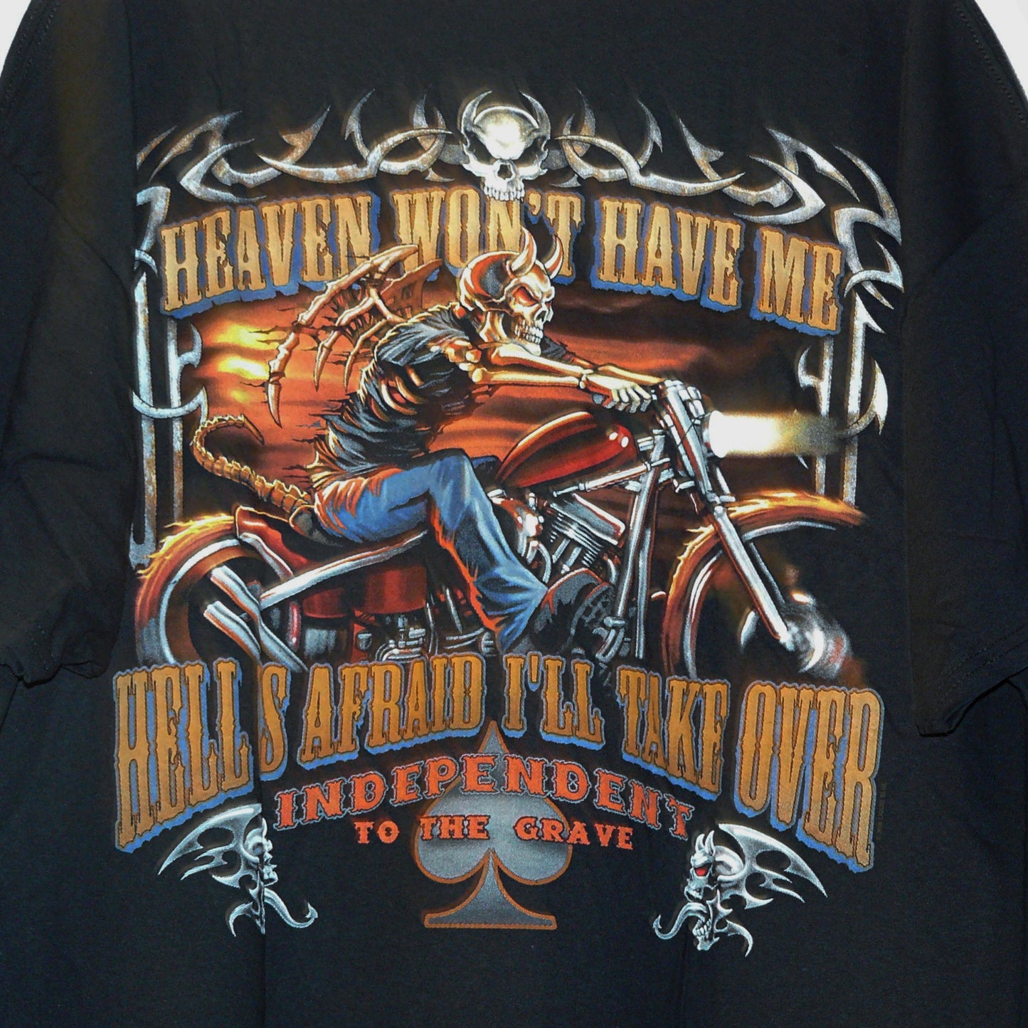 Heaven & Hell Black T-Shirt Sizes M, XL, 2XL
