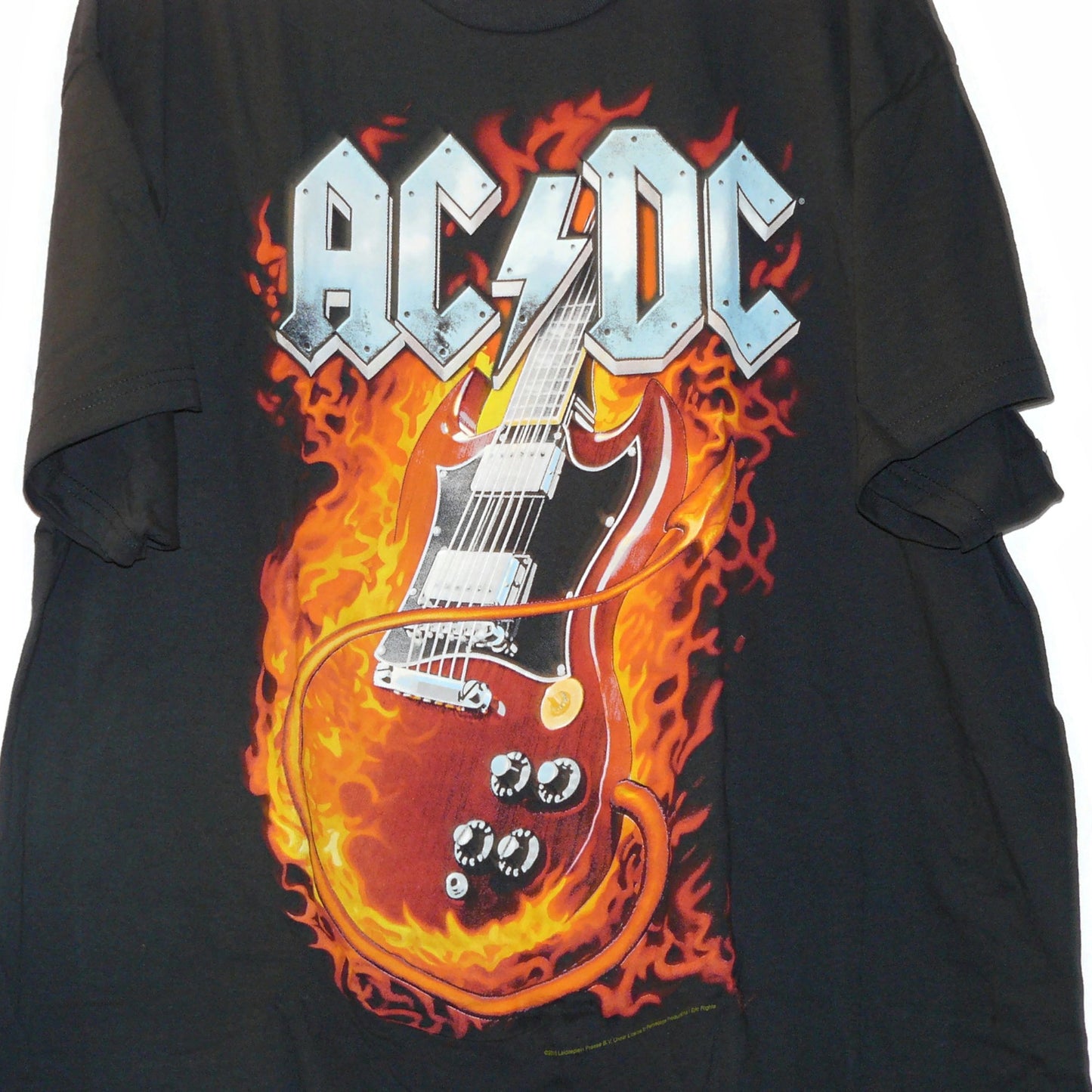ACDC Thunderstruck Black T-Shirt Sizes L, XL, 2XL