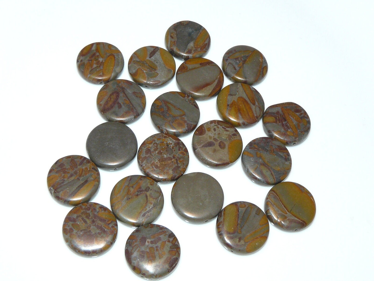 Red Creek Jasper Round Beads 20mm