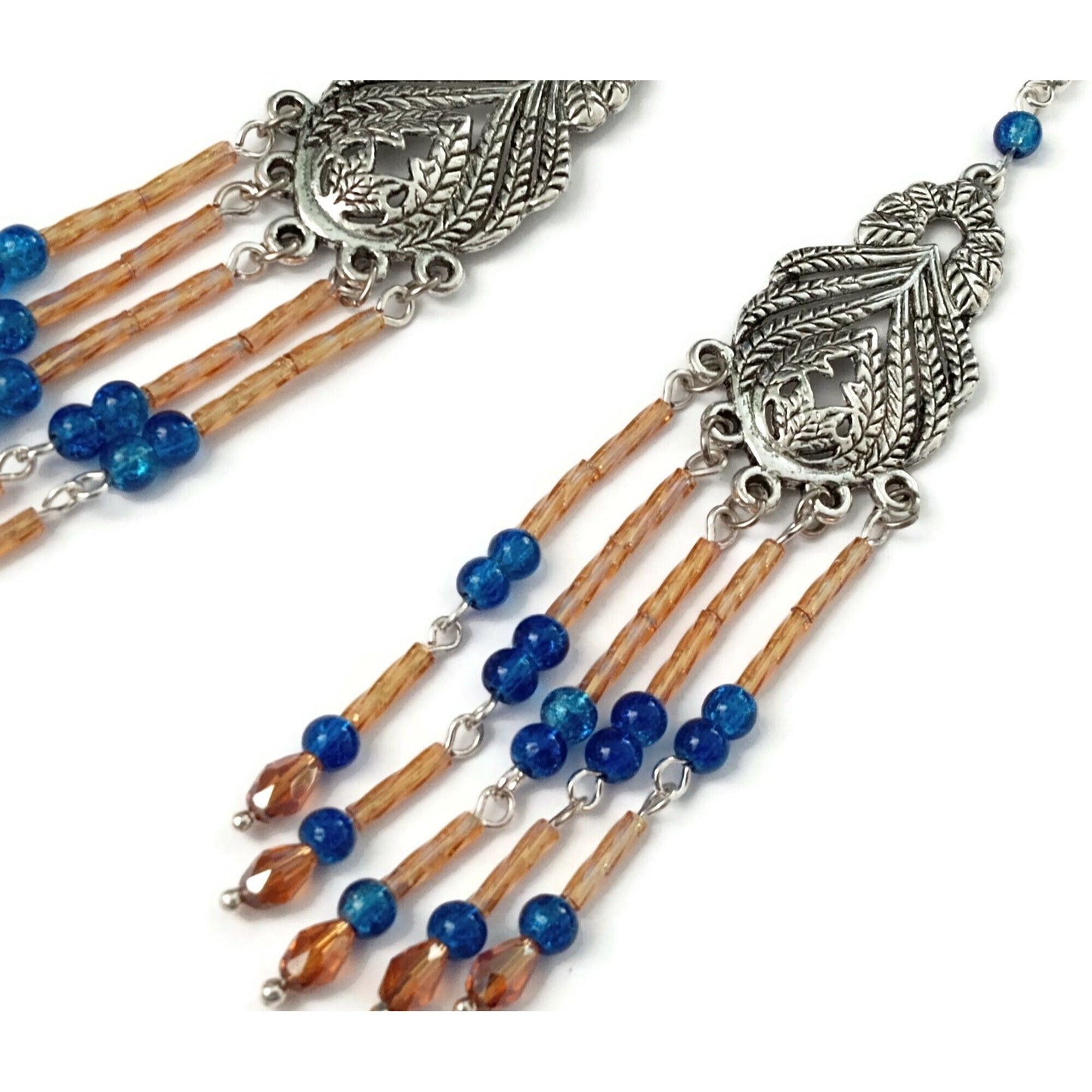 Long Chandelier Earrings