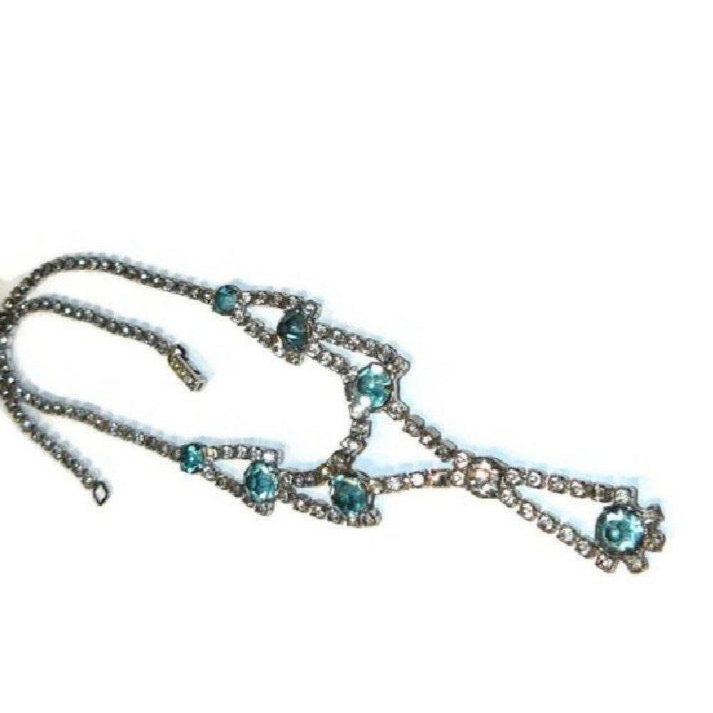 Vintage Rhinestone Choker Necklace