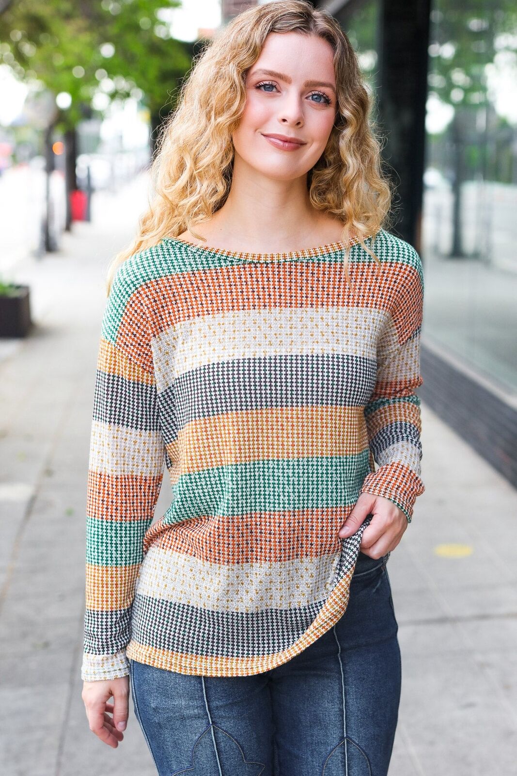 New in Original Package -Soft Stretchy Round Neck Knit Top sizes 2x and 3x