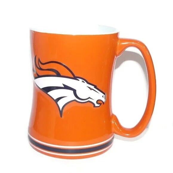 Official NFL Orange Coffee Mug for Bronco's