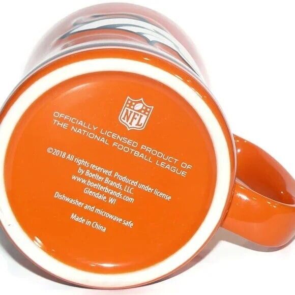 Official NFL Orange Coffee Mug for Bronco's