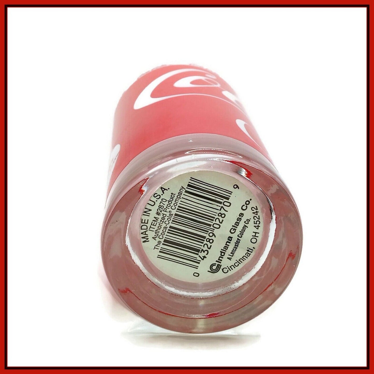 Coca Cola Baseball Player Collector Glass