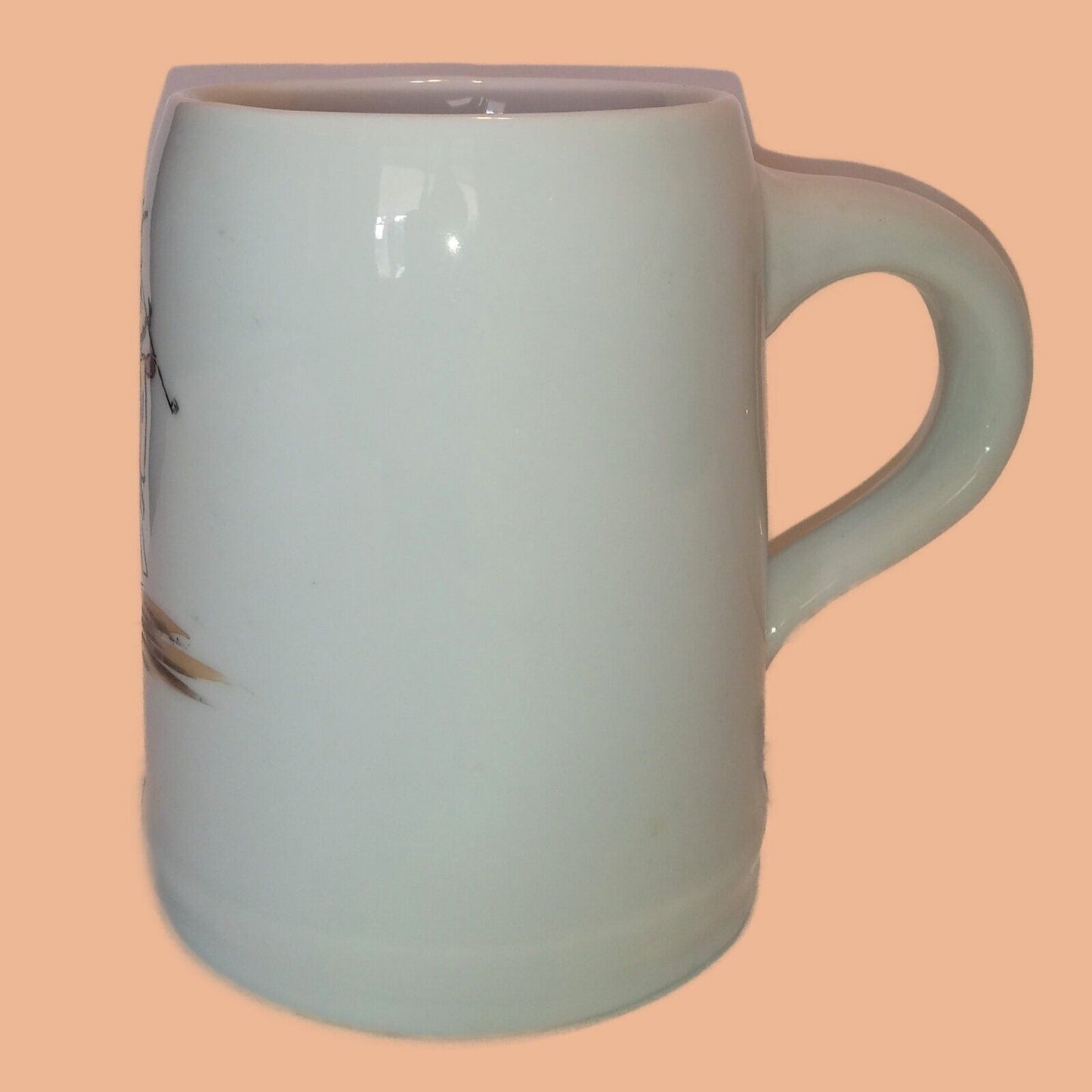 Large Mug Pictures Man Walking