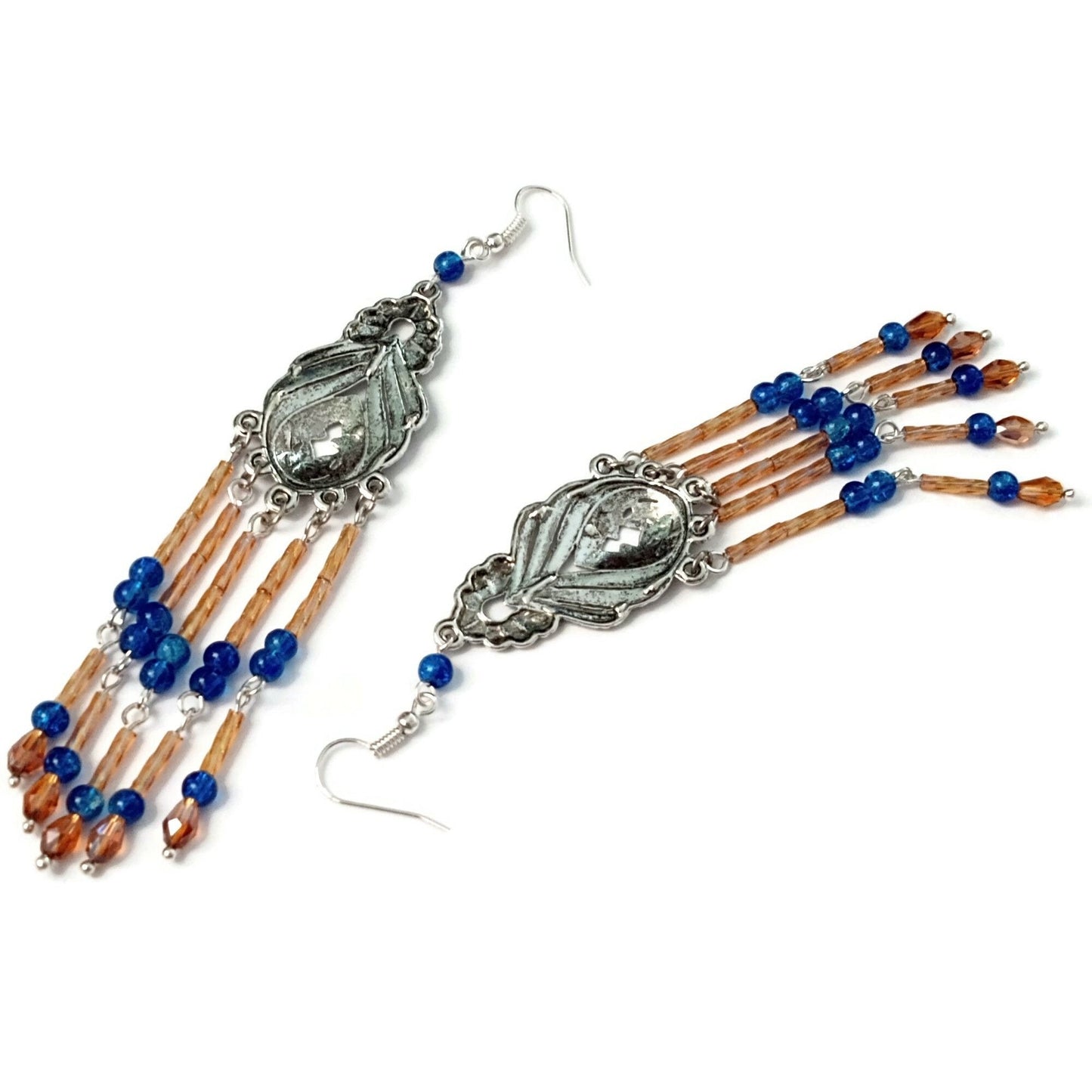Long Chandelier Earrings