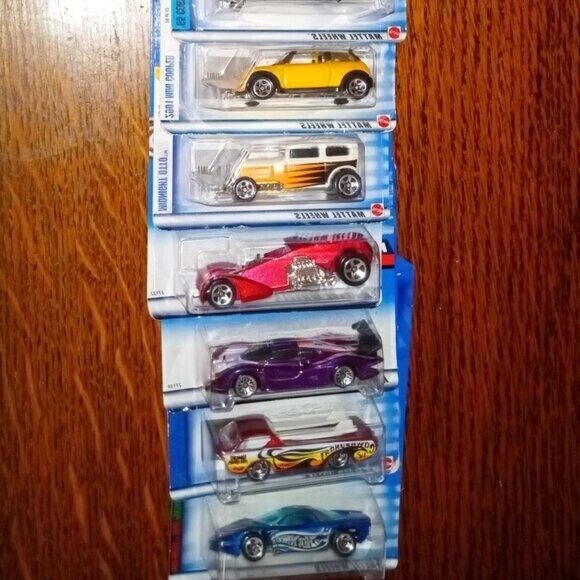 Collection of Vintage Hot Wheel Vehicles, NOS