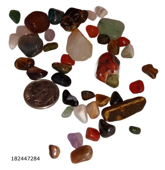 Loose Semi-Precious Tumbled Gemstone Mix
