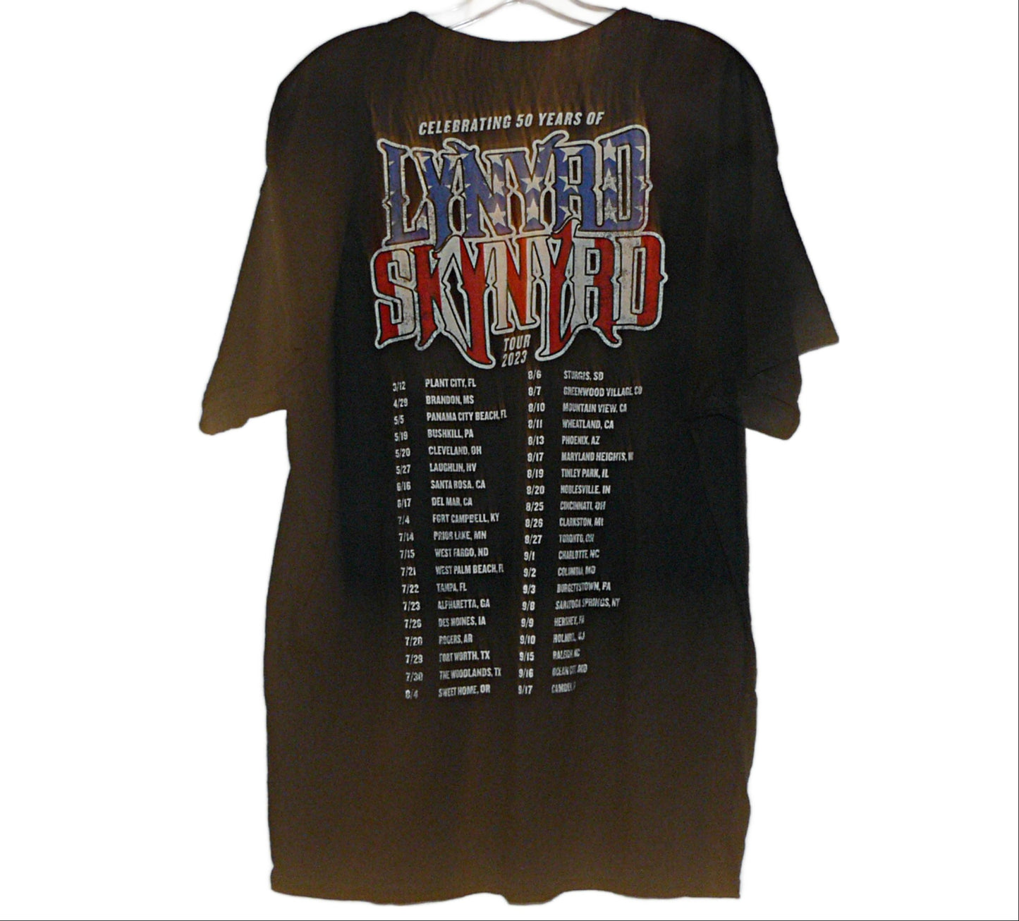 Lynyrd Skynyrd 50th Anniversary t-Shirt Sz. XL