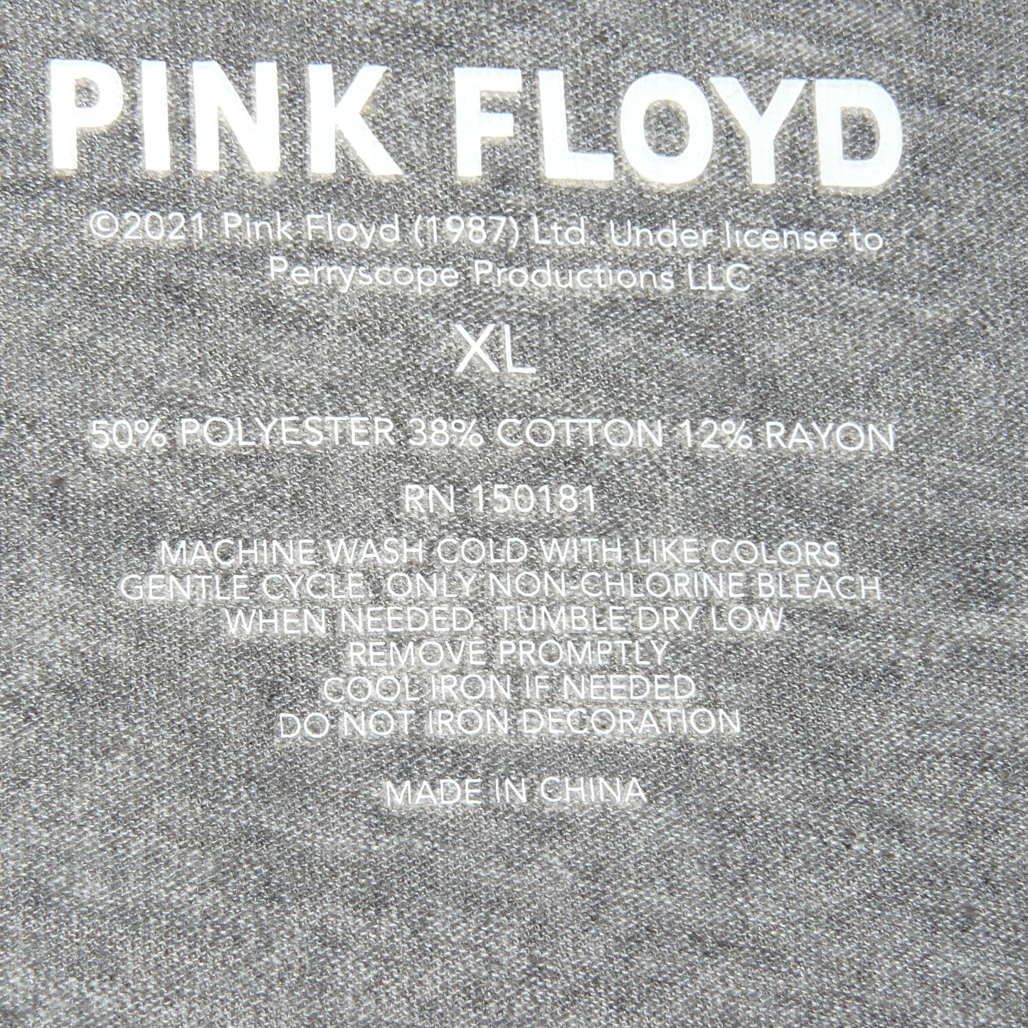 Gray Color Pink Floyd Dark Side Of The Moon