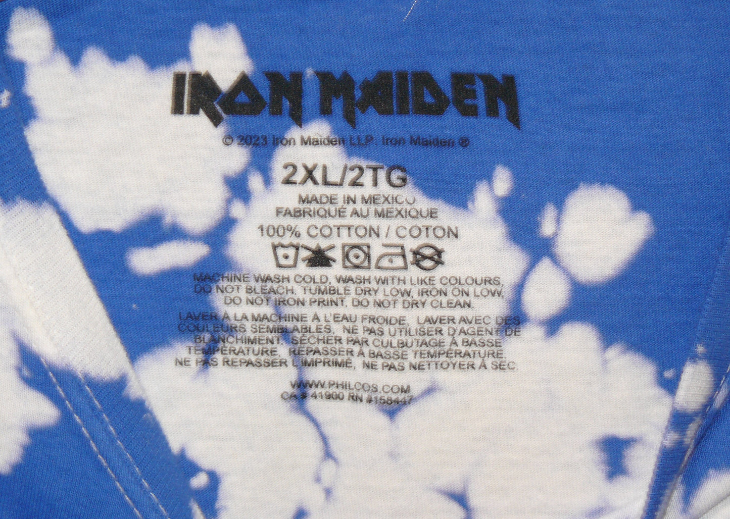 Iron Maiden Trooper T-Shirt NWOT Size Med and Ex-Large