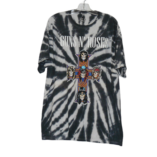 Tie-Dye Guns N Roses T-Shirt, Size 2XL