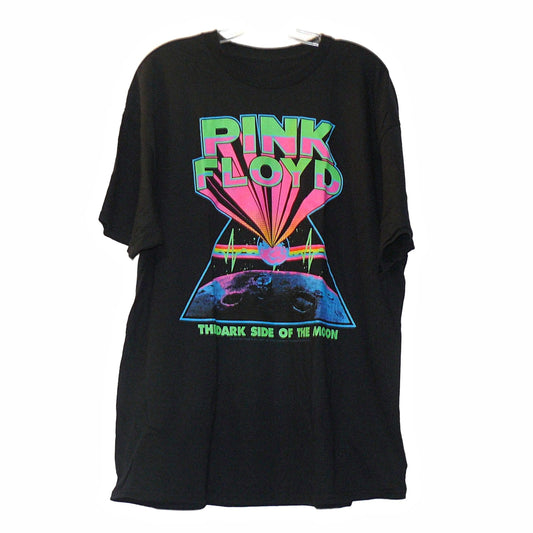 PINK FLOYD-DARK SIDE BLACKLIGHT-GLOWS- T-SHIRT