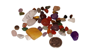 Loose Semi-Precious Tumbled Gemstone Mix
