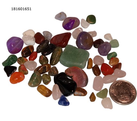 Loose Semi-Precious Tumbled Gemstone Mix
