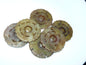Large Jade Hand Carved Pendant  50mm