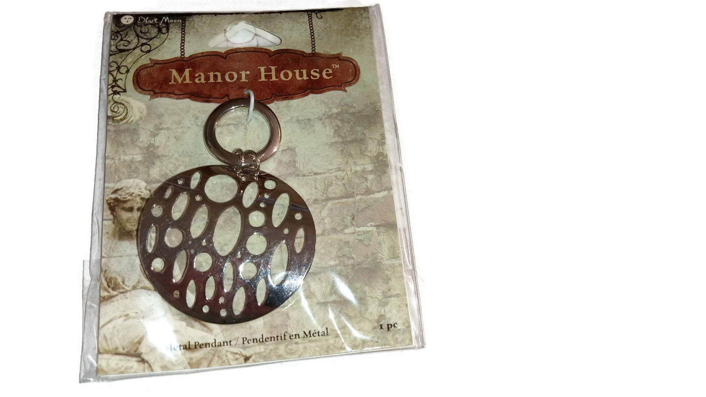 NOS Seven (7) Collection of Tokens and Charms, Blue Moon, Darice, Manor House