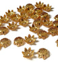 Gold Plate 9mm Bead Caps