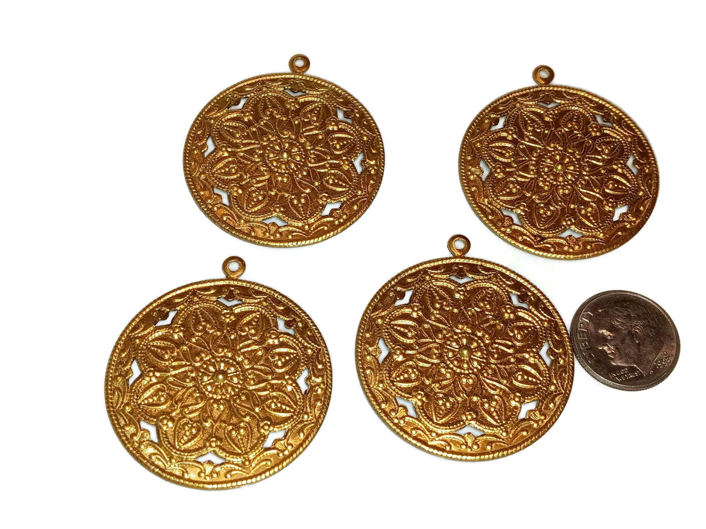 Solid Brass Pendant 36mm