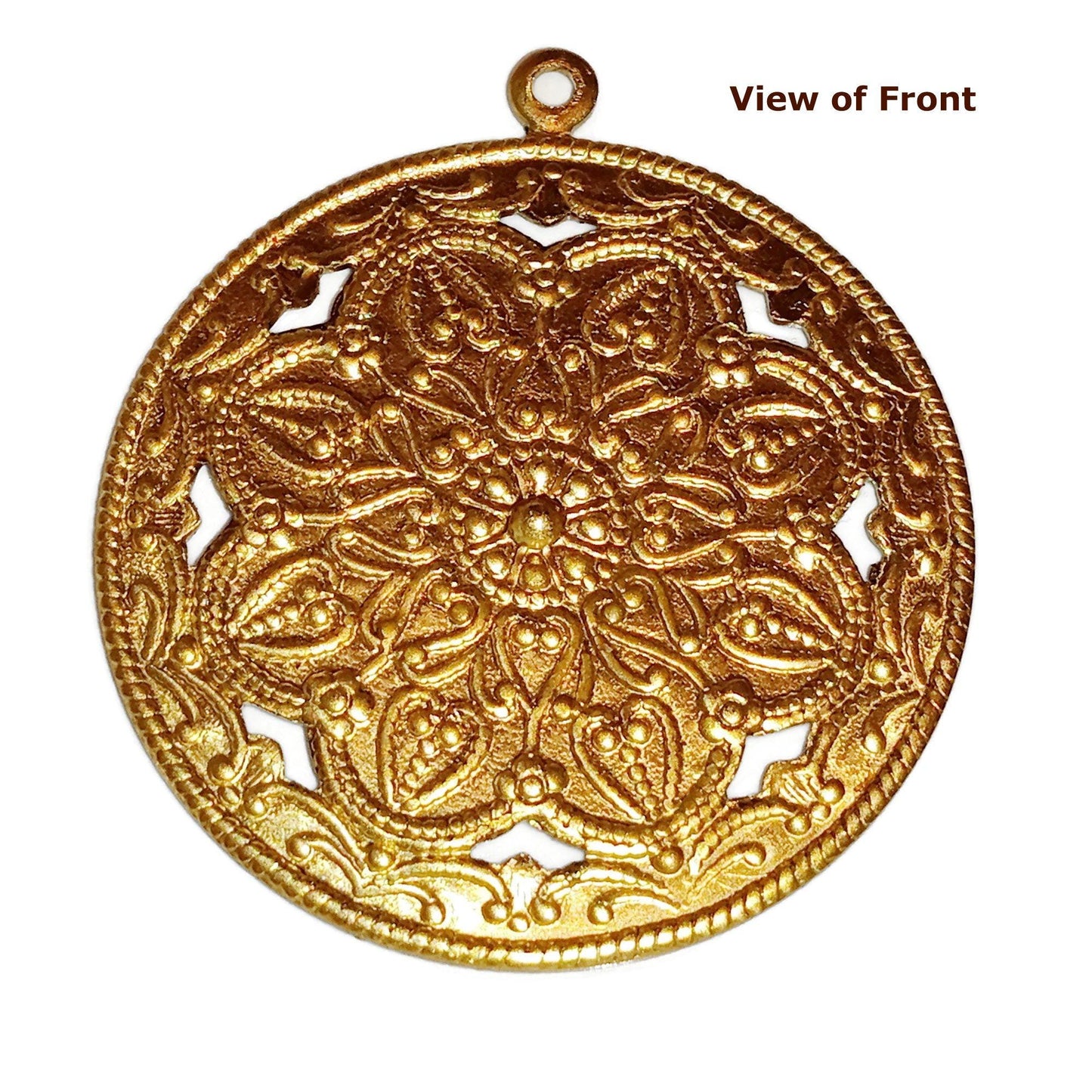 Solid Brass Pendant 36mm