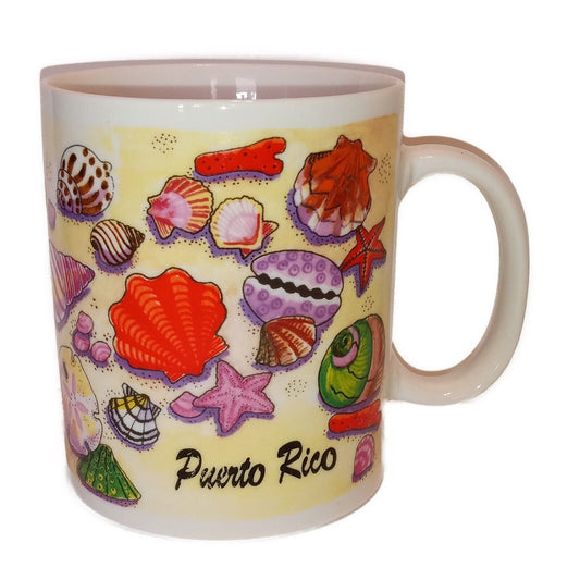 Colorful Sea Shells Coffee Mug