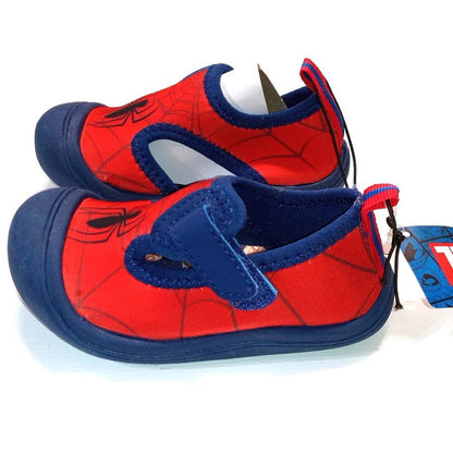 NWT Ground Up Marvel Spiderman Toddler Boys Size 5/6 Water Shoes