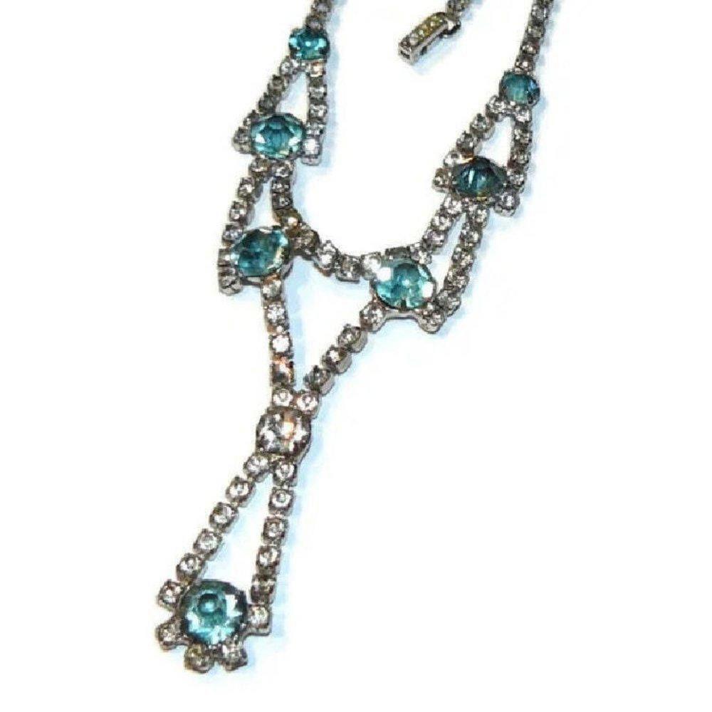 Vintage Rhinestone Choker Necklace
