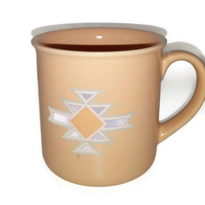 Vintage Treasure Craft Coffee Mugs Southwest Aztec Coffee Mug