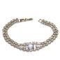 Crystal Two Strand Tennis Bracelet