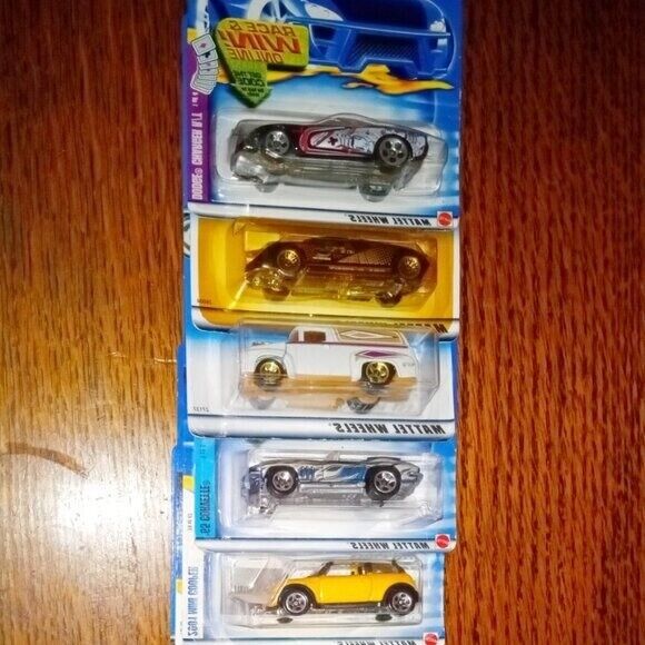 Collection of Vintage Hot Wheel Vehicles, NOS
