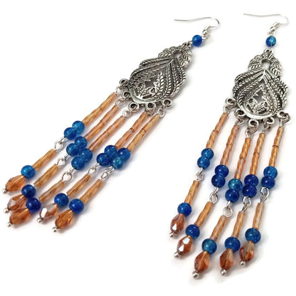 Long Chandelier Earrings