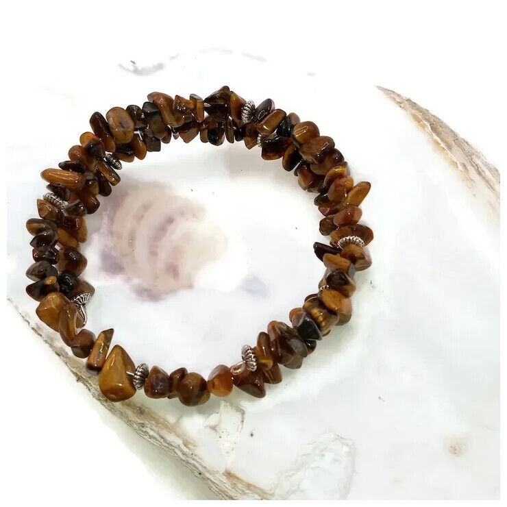 Tiger Eye Wrap Around Bracelet