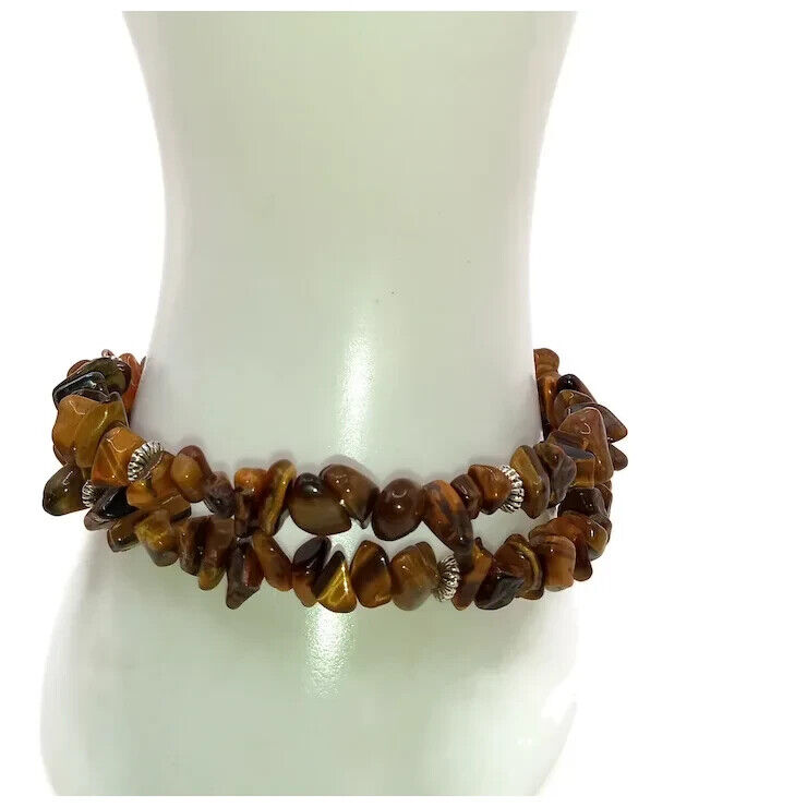 Tiger Eye Wrap Around Bracelet