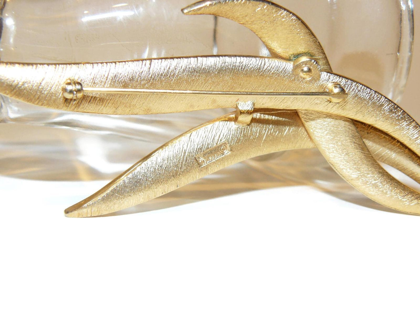 Crown Trifari Leaf Brooch