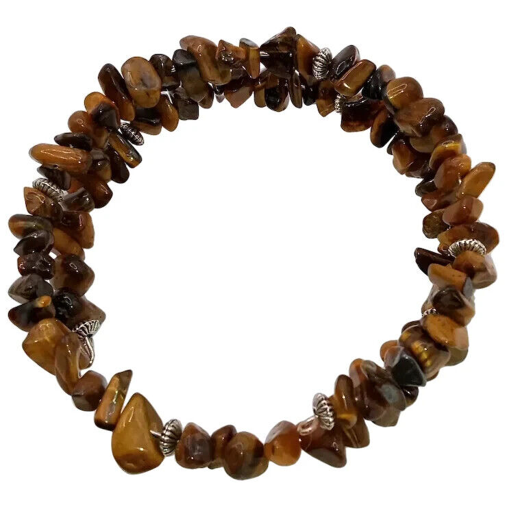 Tiger Eye Wrap Around Bracelet