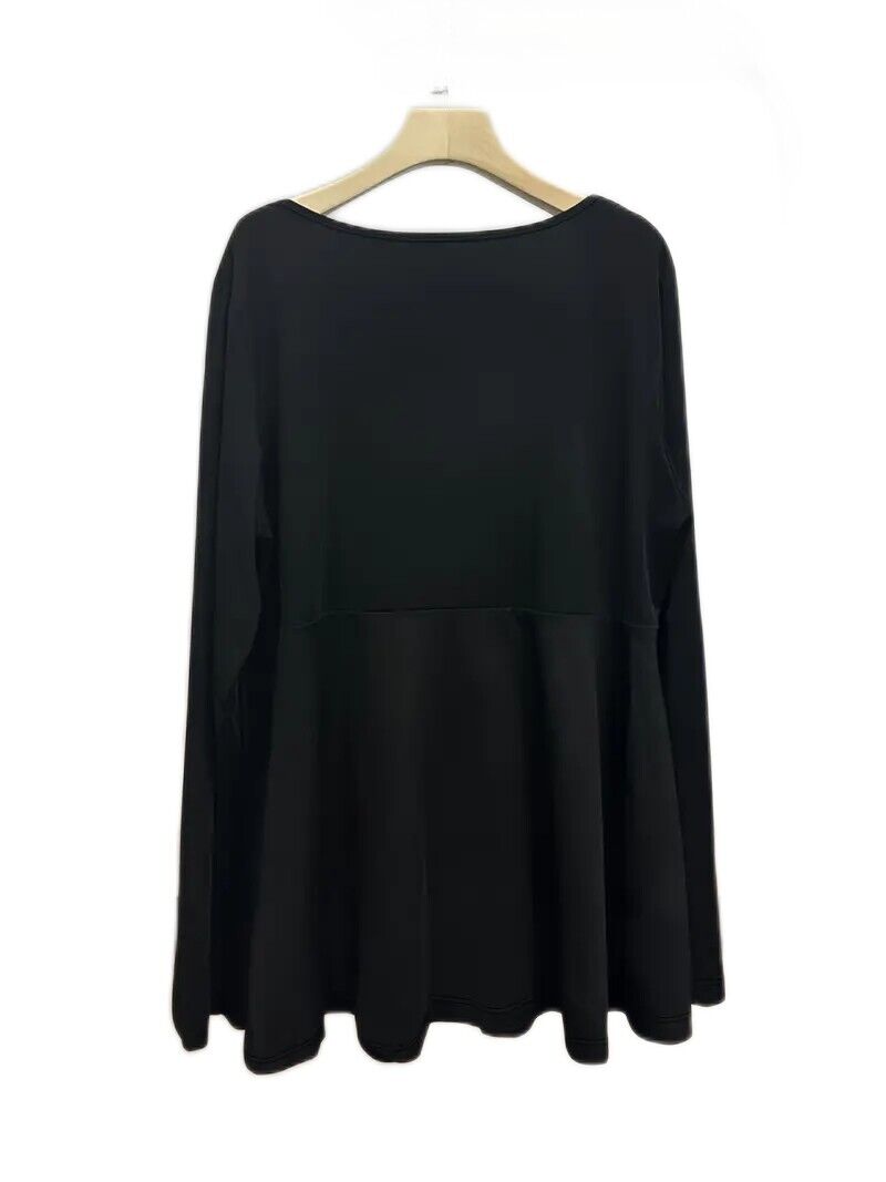 NEW Black Gothic Style Lace Up Blouse Sizes 4x, 5x