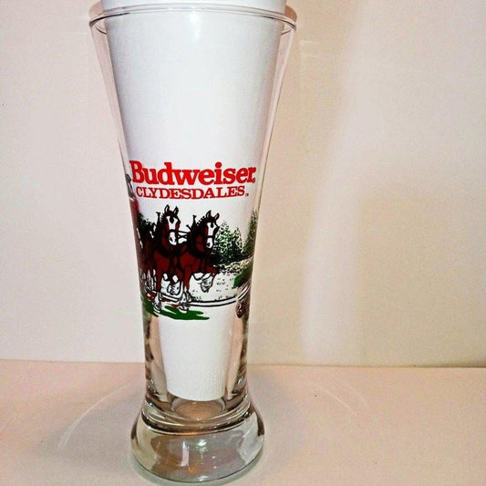 1991 Budweiser Beer Pilsner Drinking Glass