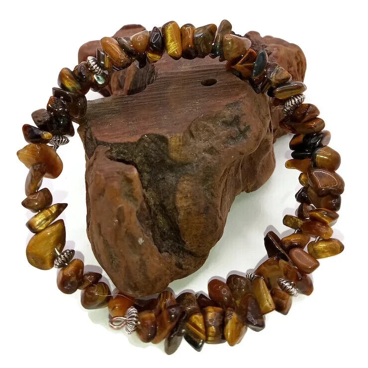 Tiger Eye Wrap Around Bracelet