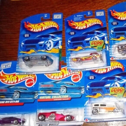 Collection of Vintage Hot Wheel Vehicles, NOS