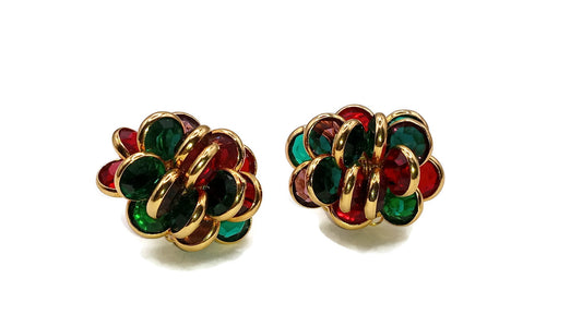 Colorful Unique Clip On Earrings